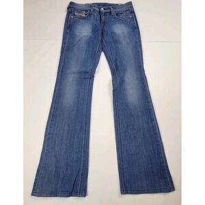 Diesel Ramys Bootcut Medium Wash Stretch Womens Size 27x32